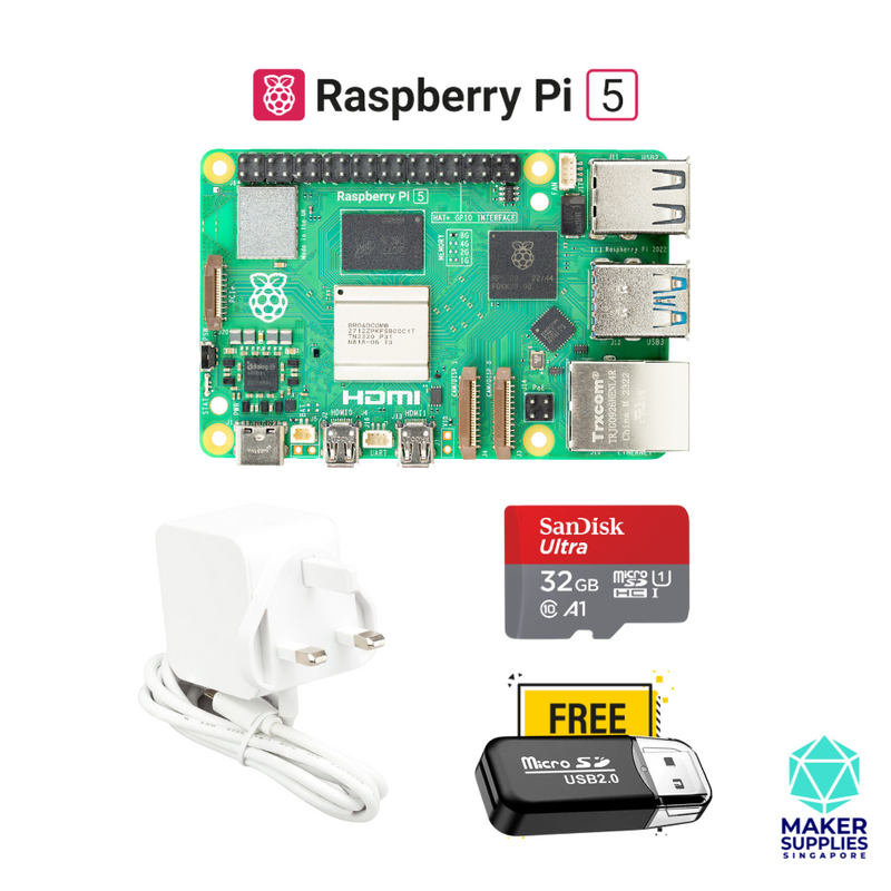 Raspberry Pi 5 (Boards and Bundles)