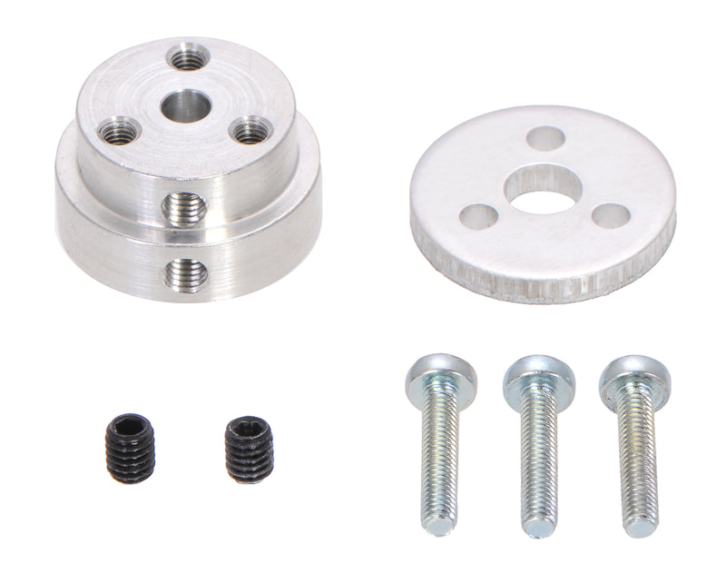 4&nbsp;mm scooter wheel adapter with included hardware.