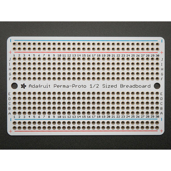 Adafruit Perma-Proto Half-sized Breadboard PCB - Single 1609