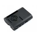 Raspberry Pi 4 Model B Black ABS Plastic Casing with Cooling Fan and Heat Sinks