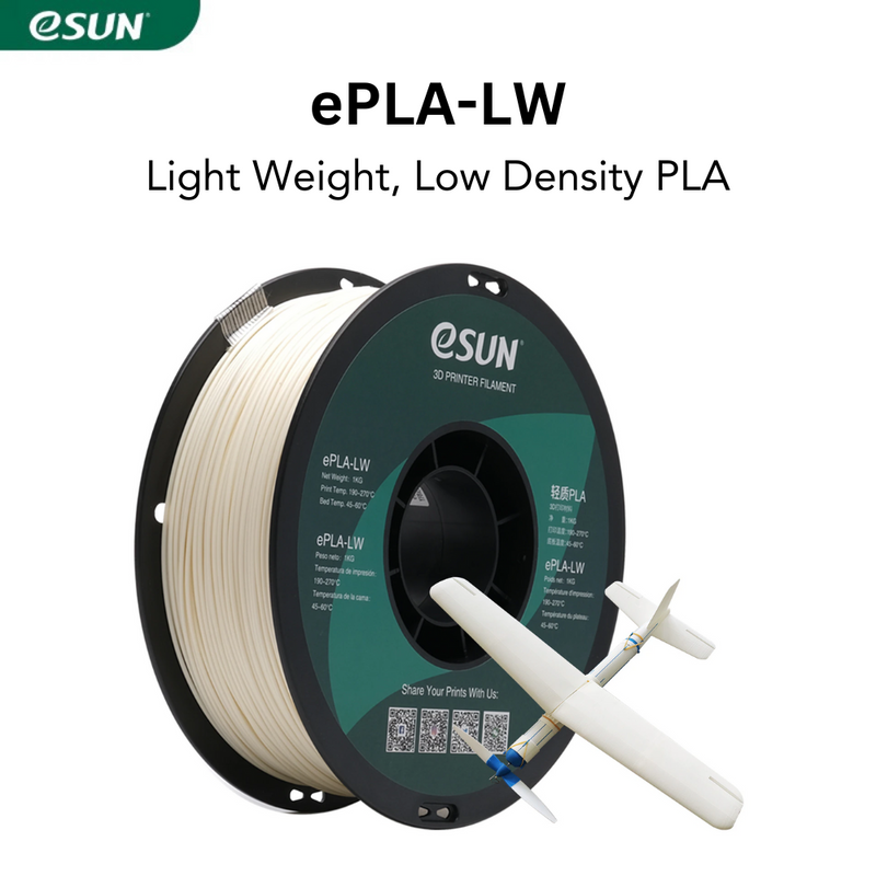 eSun ePLA-LW 1.75mm 1KG 3D Printer Filament