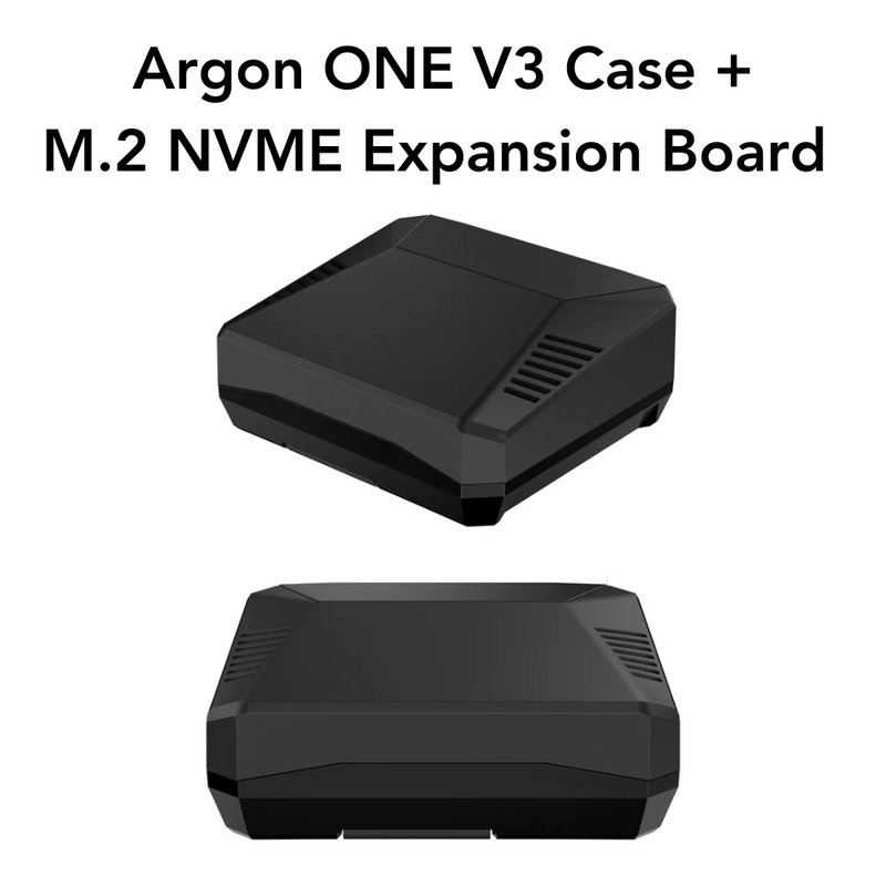 Argon ONE V3 Case for Raspberry Pi 5 + M.2 NVME Expansion Option