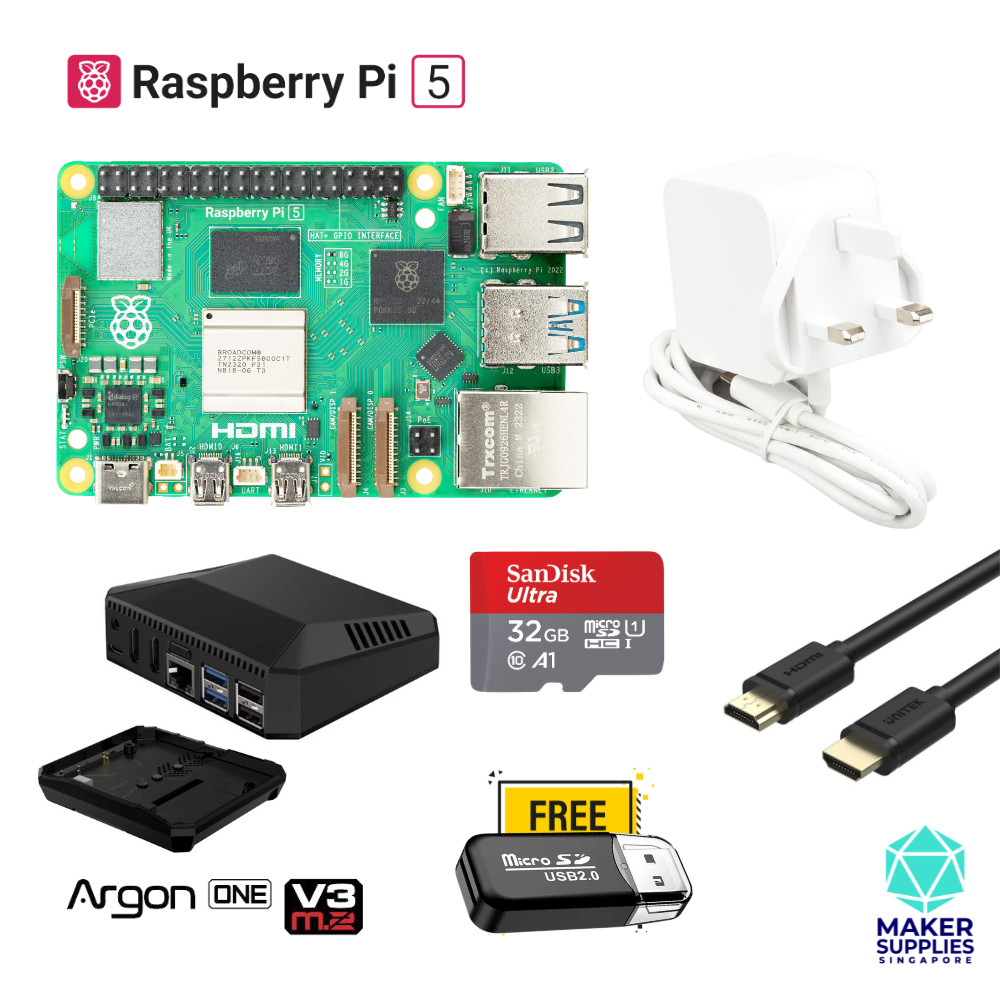 Computer Raspberry Power Board Raspberry Pi 5 (Boards and Bundles)
