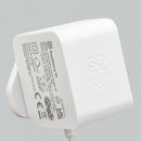 Raspberry Pi 5 27W USB-C Power Supply UK White SC1149