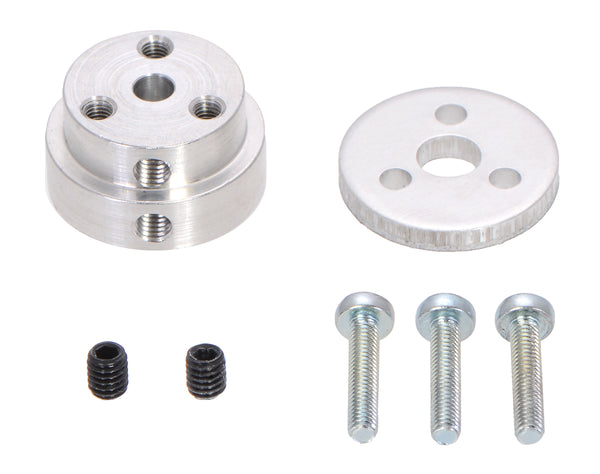 4&nbsp;mm scooter wheel adapter with included hardware.