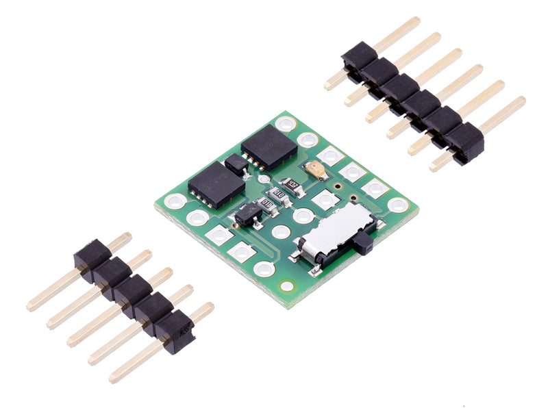Mini MOSFET Slide Switch with Reverse Voltage Protection (LV) with included hardware.