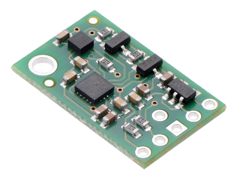 Pololu MinIMU-9 v5 gyro, accelerometer, and compass (LSM6DS33 and LIS3MDL carrier).