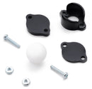 Pololu ball caster with 1/2" plastic ball with included hardware.