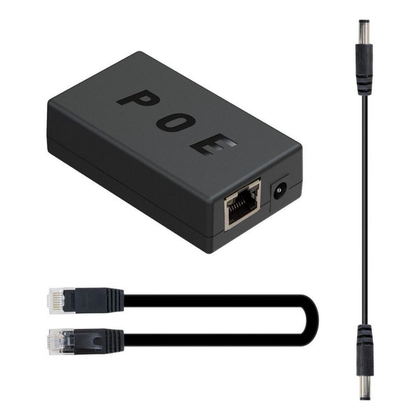 UCTRONICS PoE Splitter 19V 1.3A for Jetson Xavier NX, Active PoE+ RJ45 to 5.5×2.5mm Barrel Jack, IEEE 802.3at/af Compliant U6127