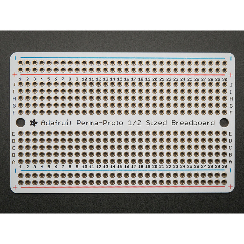 Adafruit Perma-Proto Half-sized Breadboard PCB - Single 1609