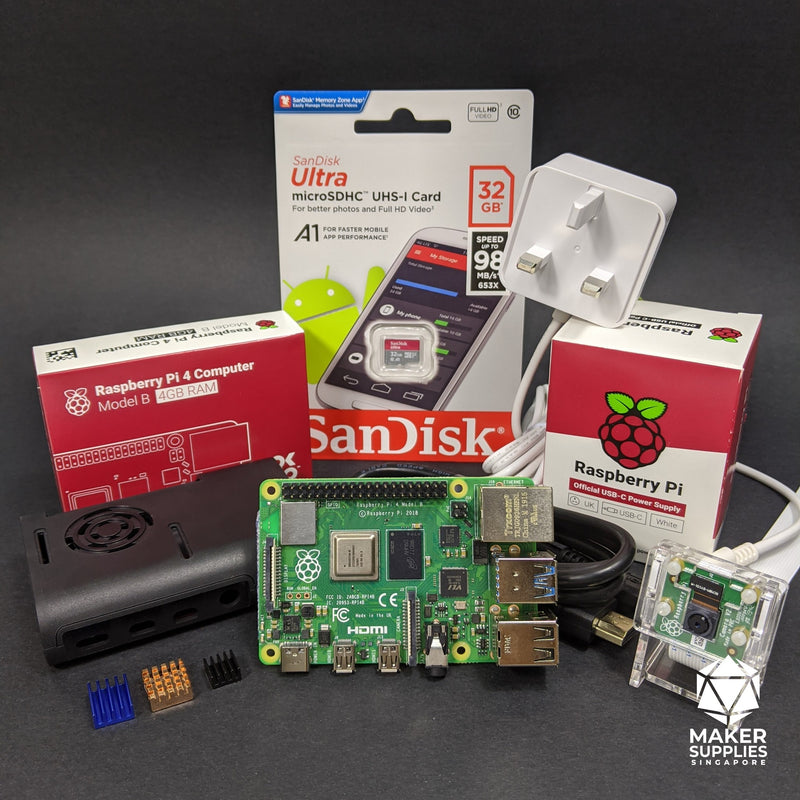 Raspberry Pi 4 Ultimate Bundle with ABS Plastic Casing
