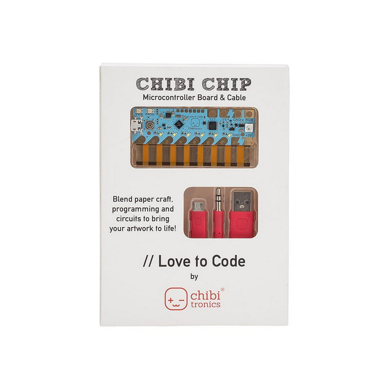 Chibitronics Love To Code Chibi Chip