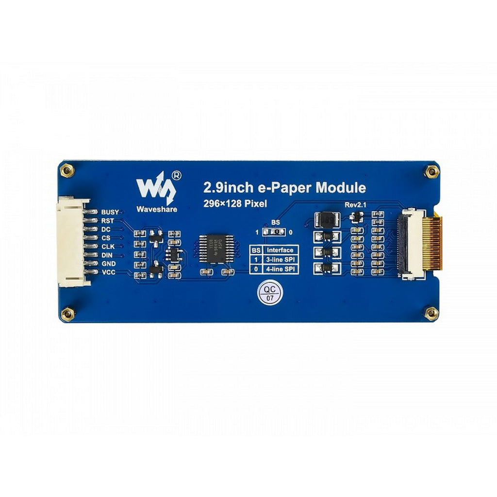 2.9inch E-Ink Display Module 12956 – MakerSupplies Singapore