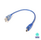 30cm Male USB A to Male USB Mini B Data Cable
