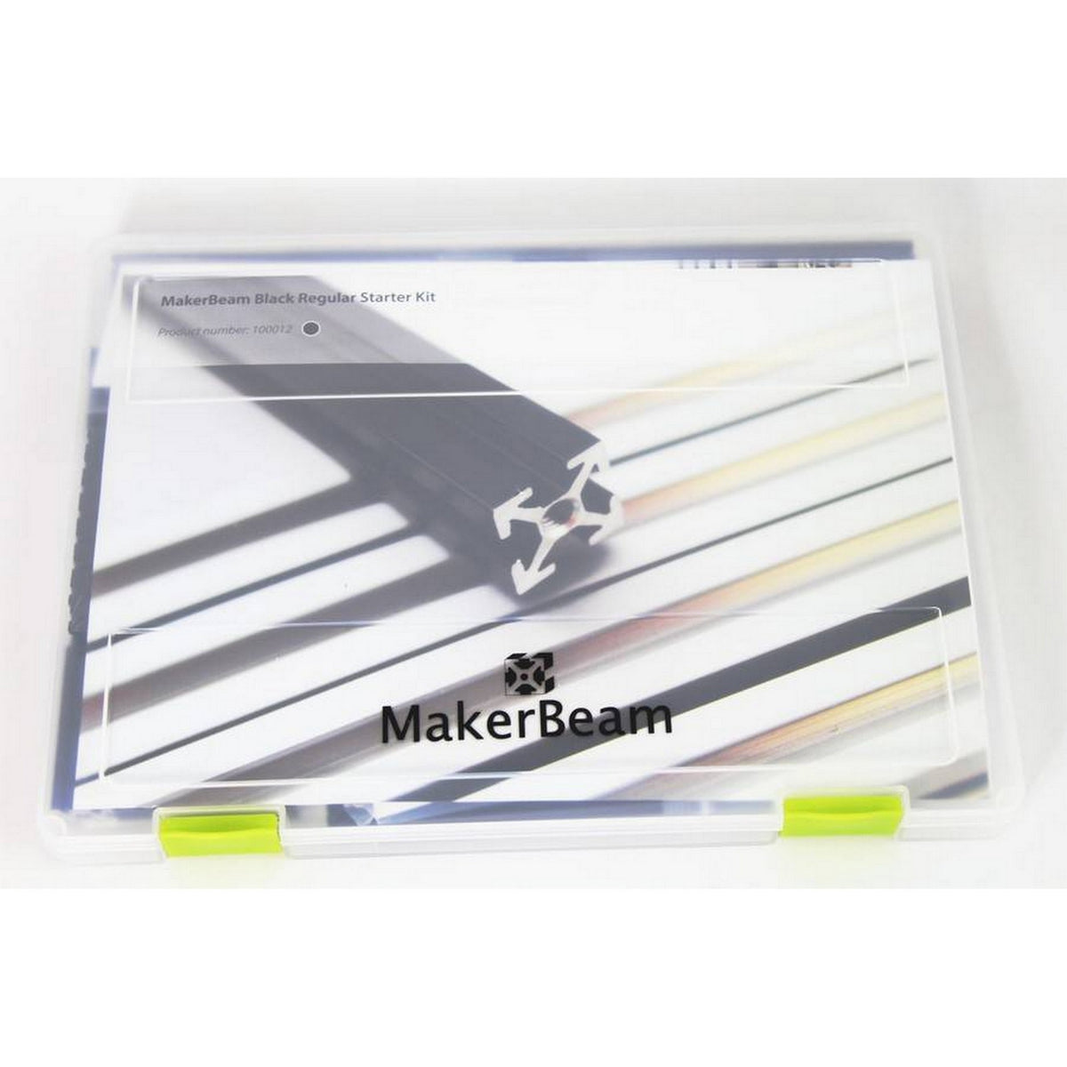 MakerBeam Regular Starter Kit 10x10mm Aluminum Profile Black