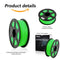 SUNLU PLA Glow In The Dark Noctilucent Green 1.75mm 1KG 3D Printer Filament