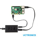 UCTRONICS PoE Splitter 5V 4A – Active PoE+ to Barrel Jack, IEEE 802.3at Compliant for Jetson Nano and Raspberry Pi PoE U6114