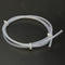 1m White / Transparent Bowden PTFE Tubing for 1.75mm Filament