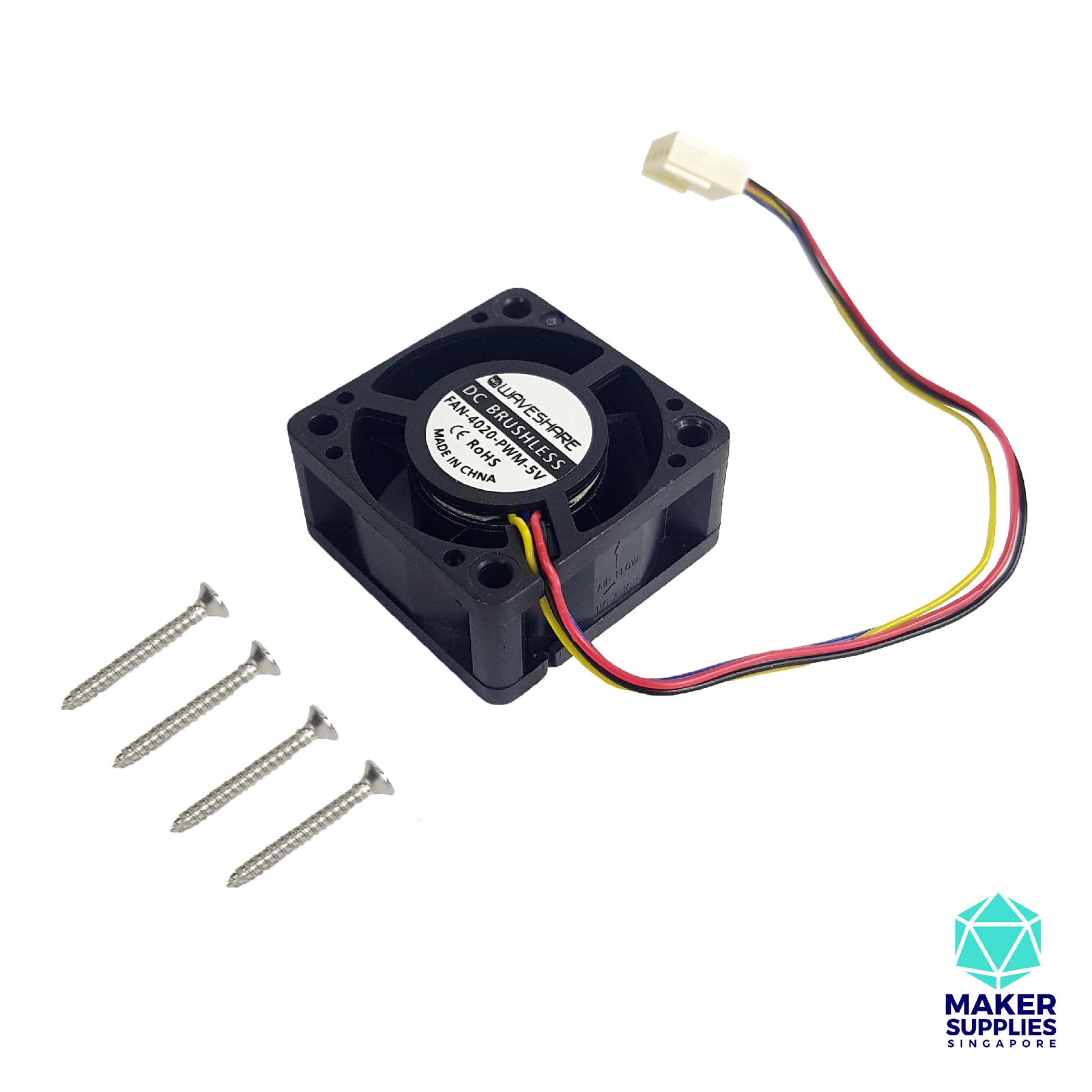 5V PWM Cooling Fan for Jetson Nano MakerSupplies Singapore