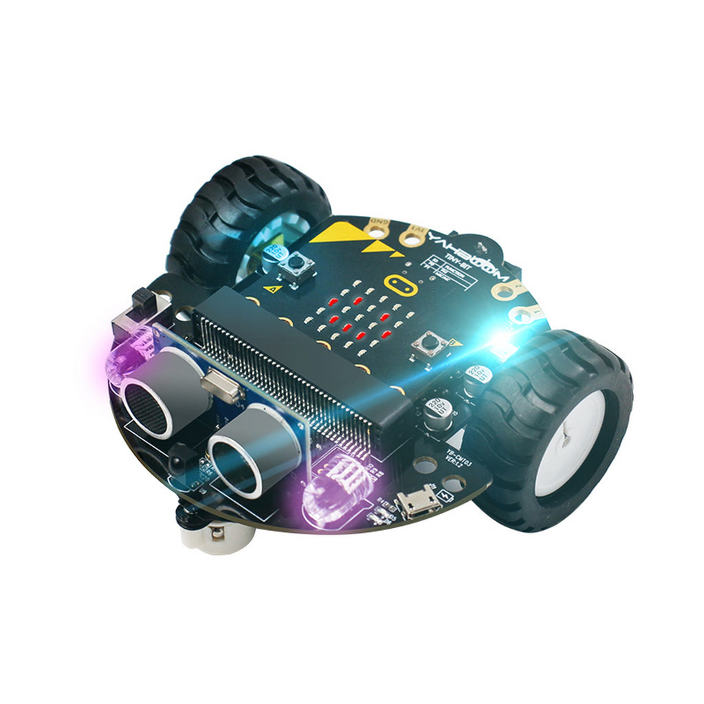 Micro Bit Racing Robota Tiny:bit Robot Car Kit for BBC micro:bit (Compatible with micro:bit V1