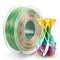 SUNLU PLA Silk Rainbow 1.75mm 1KG 3D Printer Filament