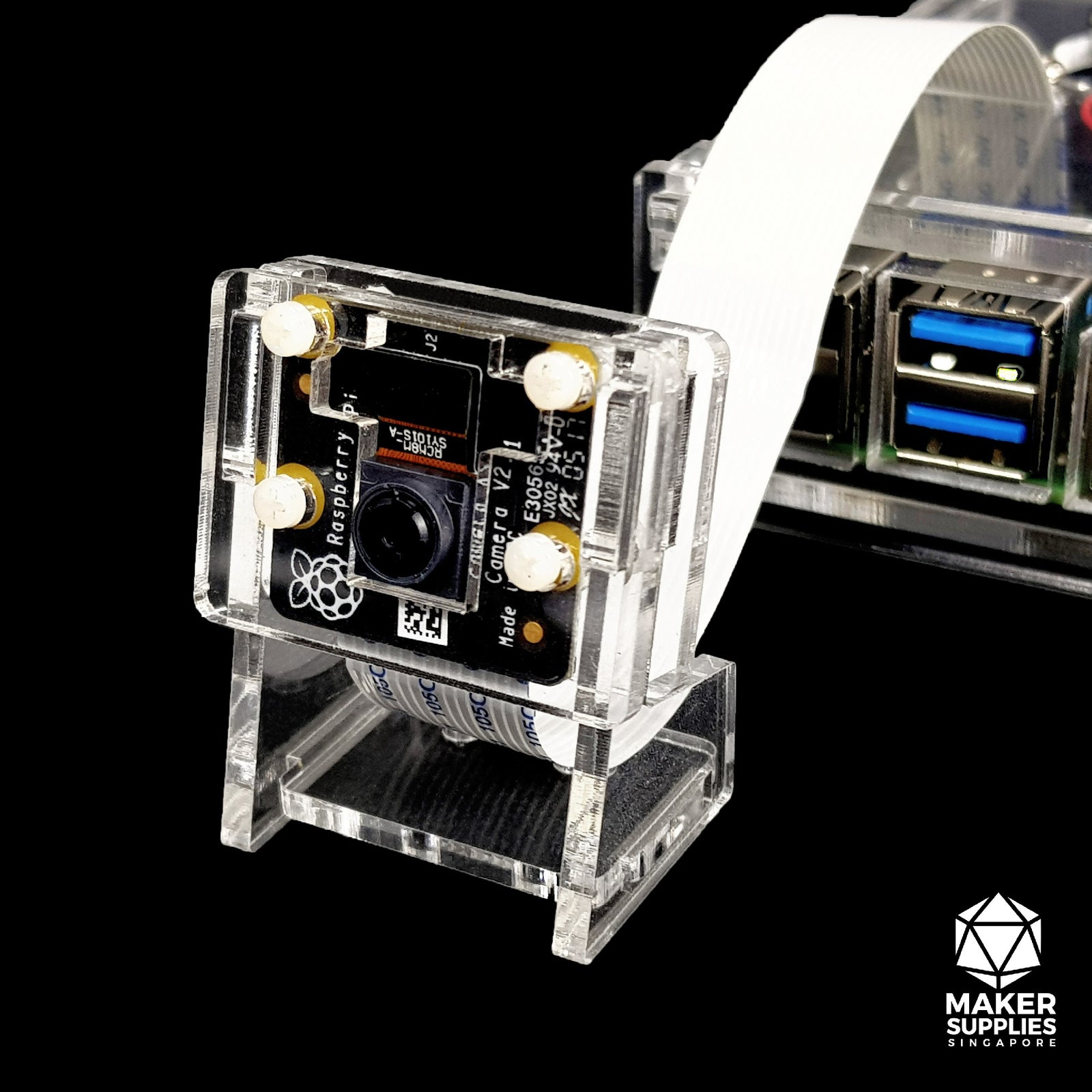 8MP CSI Raspberry Pi NoIR Camera Module V2 (Official) – MakerSupplies ...