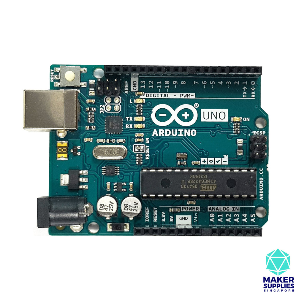 Arduino Uno Rev 3 (Official) – MakerSupplies Singapore
