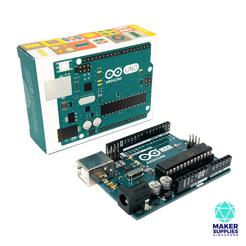 Arduino Uno Rev 3 (Official) – MakerSupplies Singapore