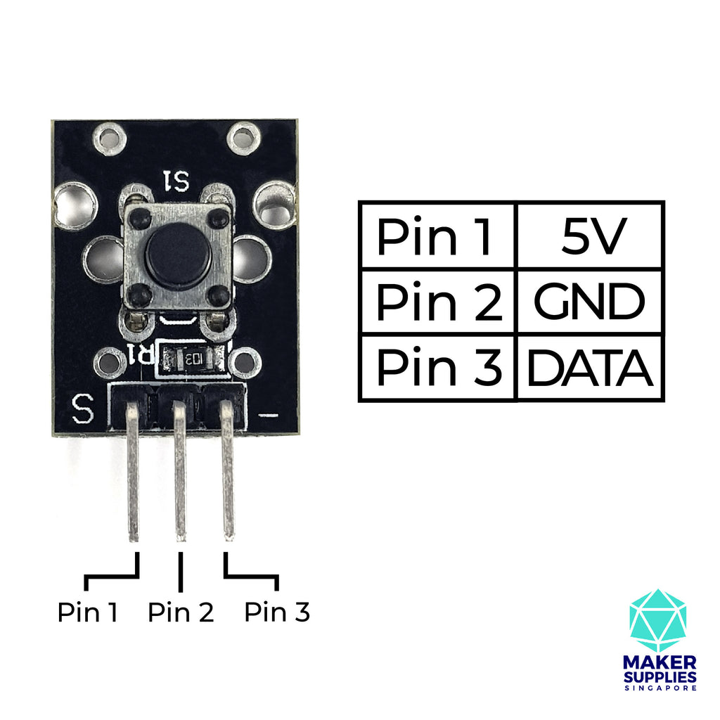KY-004 Pushbutton Module