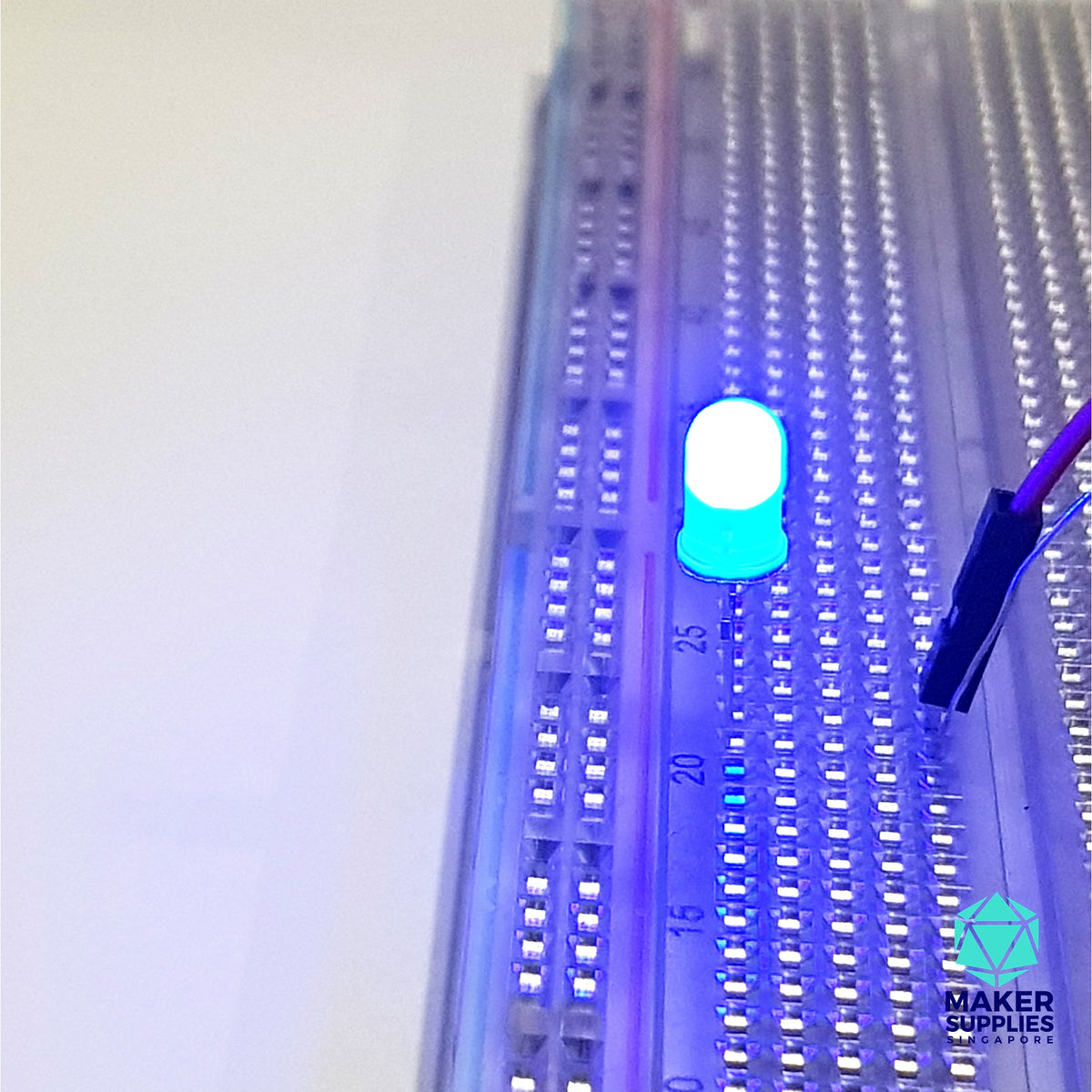Blue Caps Led 10pcs 5mm Blue LED