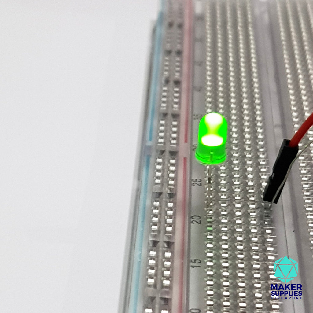 Green Led Current 10pcs 5mm Green LED