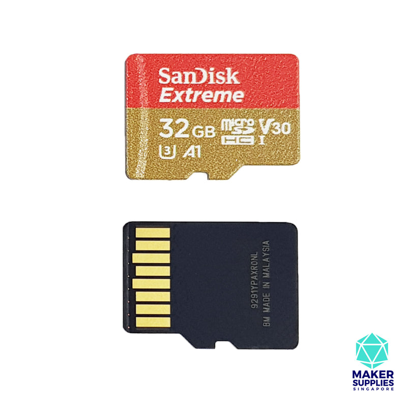 SanDisk 32GB Extreme microSDHC UHS-I Memory Card with Adapter