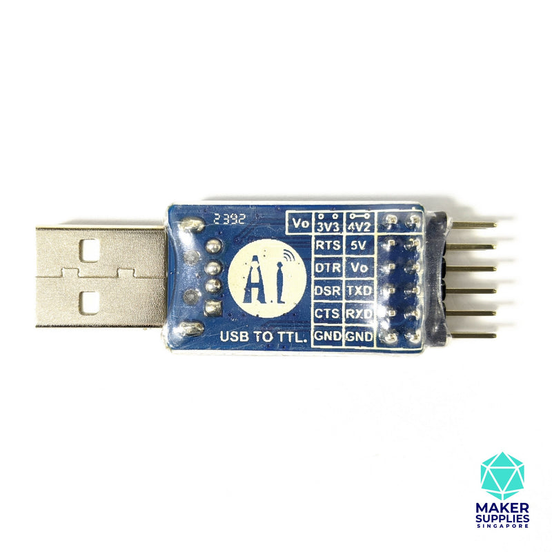 CP2102 USB to UART/TTL Converter (Ai-Thinker USB-T1)