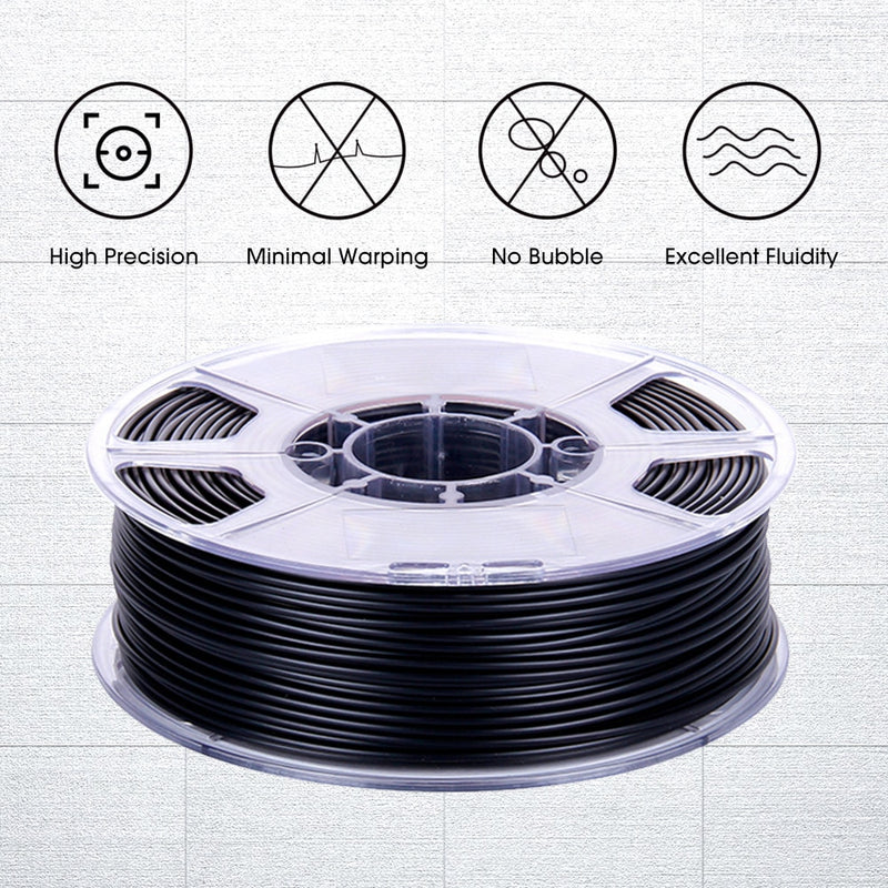 eSun eABS Max 1.75mm 1KG 3D Printer Filament Black